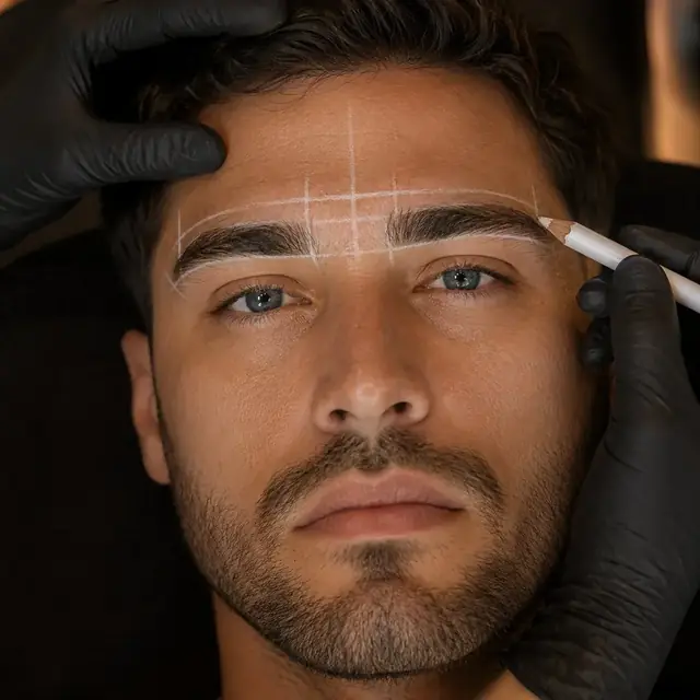 Diseño de cejas masculinas en Madrid