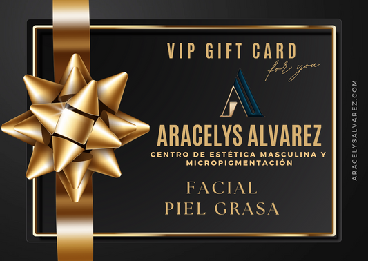 Tarjeta de Regalo | Facial Hombre Piel Grasa (60 min)